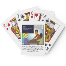 Teaching Kindergarten Playing Cards