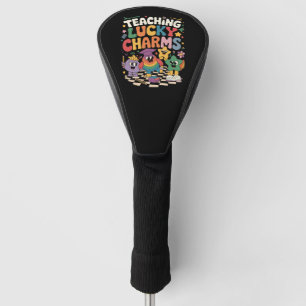 Teaching Lucky Charms Teacher St Patrick's Day Golf Head Cover