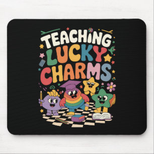 Teaching Lucky Charms Teacher St Patrick's Day Mouse Pad