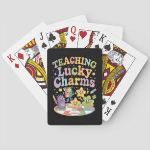 Teaching Lucky Charms Teacher St Patricks Day Playing Cards