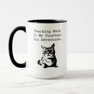 Teaching Math Fun Adventure Educator Life Mug