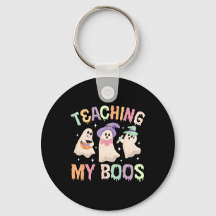 Teaching My Boos Spooky Teacher Halloween Teaching Keychain