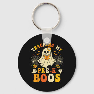 Teaching My Pre-k Boos Crew Teachers Halloween Gho Keychain