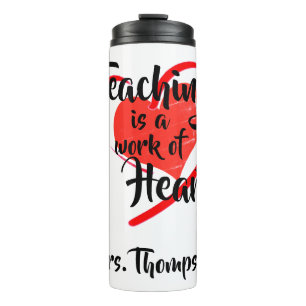 Teaching personalized thermal tumbler