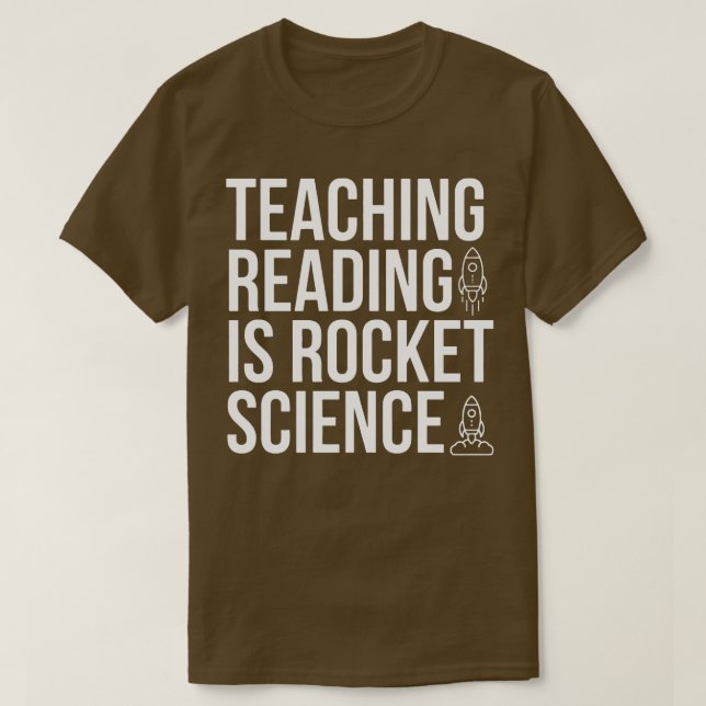 Teaching Reading Is Rocket Science Long Sleeve  T-Shirt (Design Front)