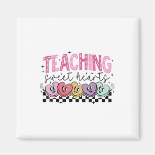 Teaching Sweethearts Candy Heart Teacher Valentine Magnet