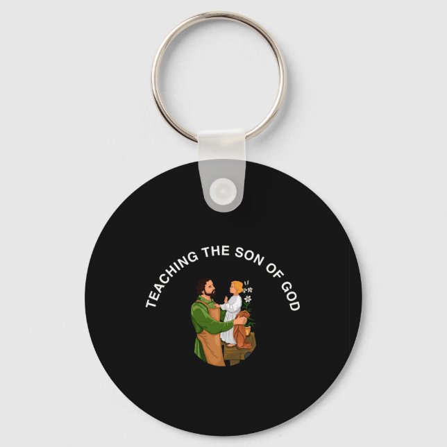 TEACHING THE SON OF GOD KEYCHAIN (Front)