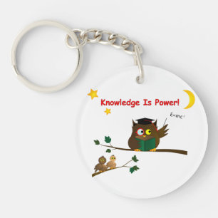 Teaching Wise Owl Keychain