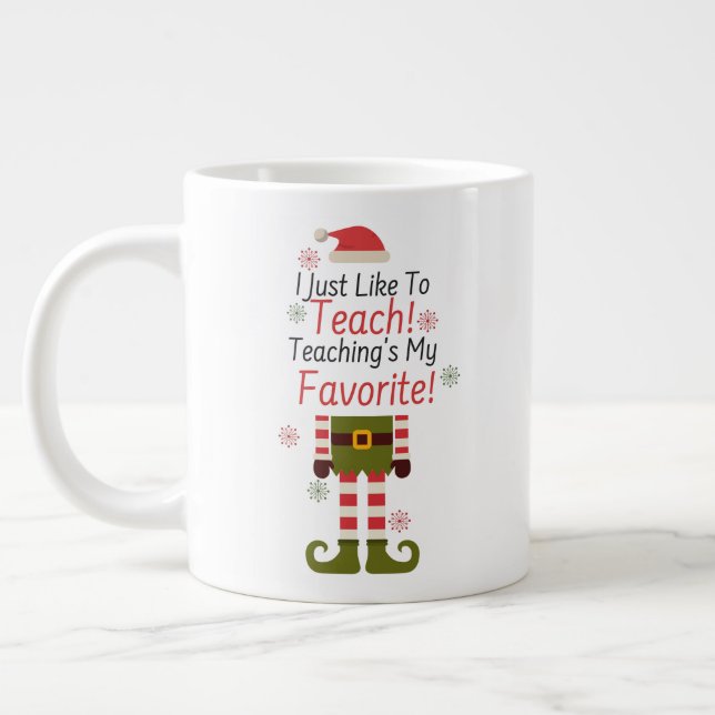 Teaching's My Favourite Large Coffee Mug (Left)