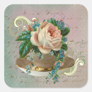 Teacup 4 stickers