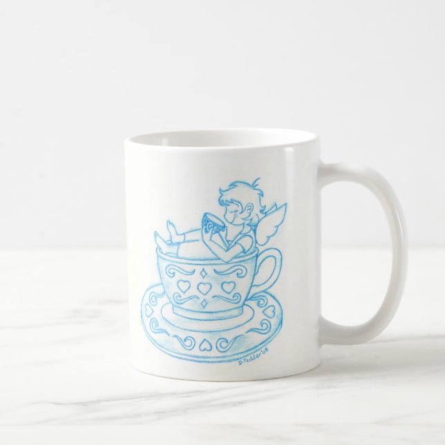 Teacup Angel Mug (Right)