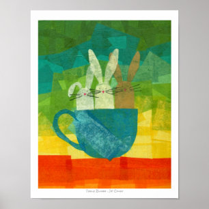 Teacup Bunnies Poster