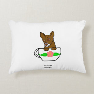 Teacup Chihuahua Accent Pillow