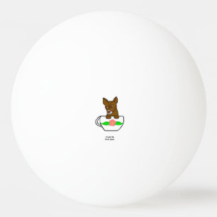 Teacup Chihuahua Ping Pong Ball