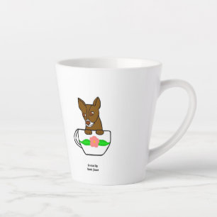 Teacup Chihuahua Small Latte Mug