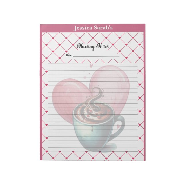 Teacup Cuties_ Notes de soins infirmiers Bloc-note (Tourné)