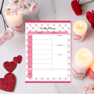 Teacup Cuties_ Weekly Planner Notepad