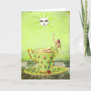 Teacup Fairy, Mother's Day Card