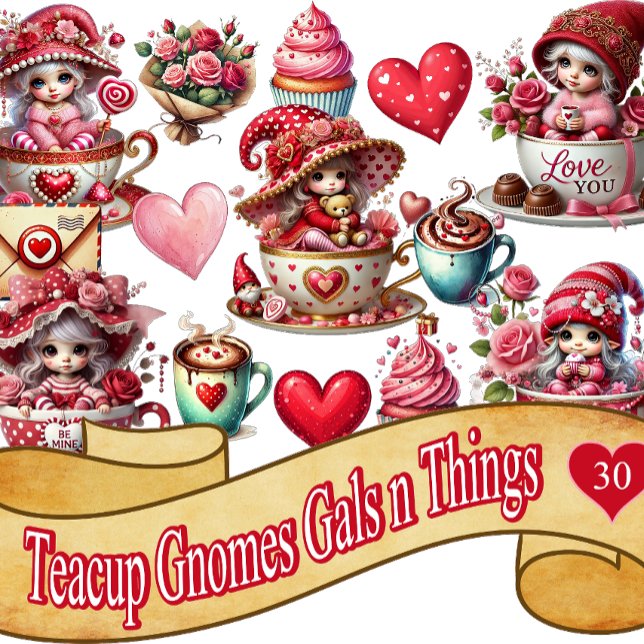 Teacup Gnome Gals and Things (Creator Uploaded)