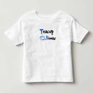 Teacup Human Boy Toddler T-shirt