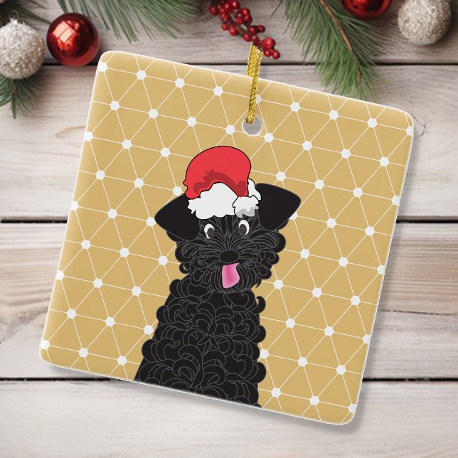 Teacup Poodle Noël Pet Ornement (Créateur téléchargé)