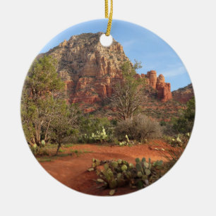 Teacup Trail I Ceramic Ornament