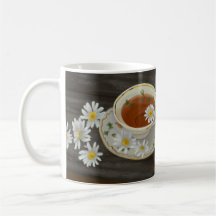 Teacup with Flowers Uplifting Verse