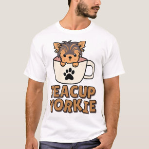 Teacup Yorkie puppy T-Shirt
