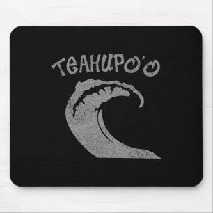 Teahupoo Surf Vintage Surfing Mouse Pad