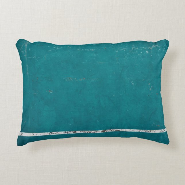 Teal Accent Pillow (Front)