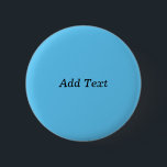 Teal Add Text Custom Template 2 Inch Round Button<br><div class="desc">Teal Add Text Custom Template button</div>
