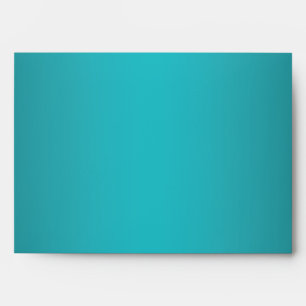 Teal and Black Envelope for 5"x7" Sizes