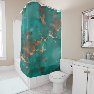 Teal and Bronze