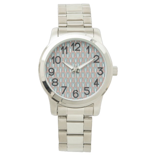 Teal and Copper  Watch (Front)