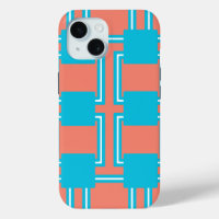 Teal and Orange Square