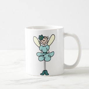 Teal Angel Fairy Mug