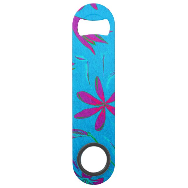 Teal Bloom Breeze Bar Key (Front)