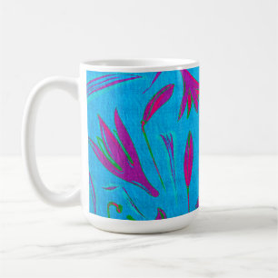 Teal Bloom Breeze Coffee Mug