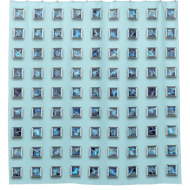 Teal Blue and Golden Gem Modern (Front)