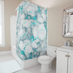 teal blue and grey marble stone