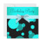 Teal Blue Bubbles Any Number Birthday Party