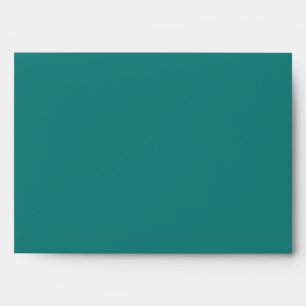 Teal Blue Jade Linen Envelopes