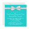 Teal Blue Masquerade Party
