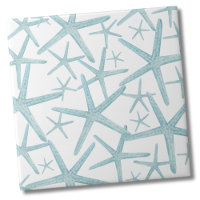 Teal Blue Nautical Beach Pattern