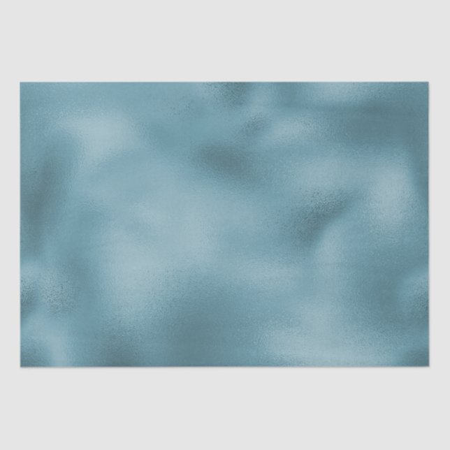 Teal Blue Wedding   Tissue Paper (Front)