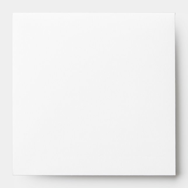 Teal Blue White Linen Envelopes (Front)
