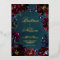 Teal Bordeaux Sapphire Jewel Tone Wedding Gold