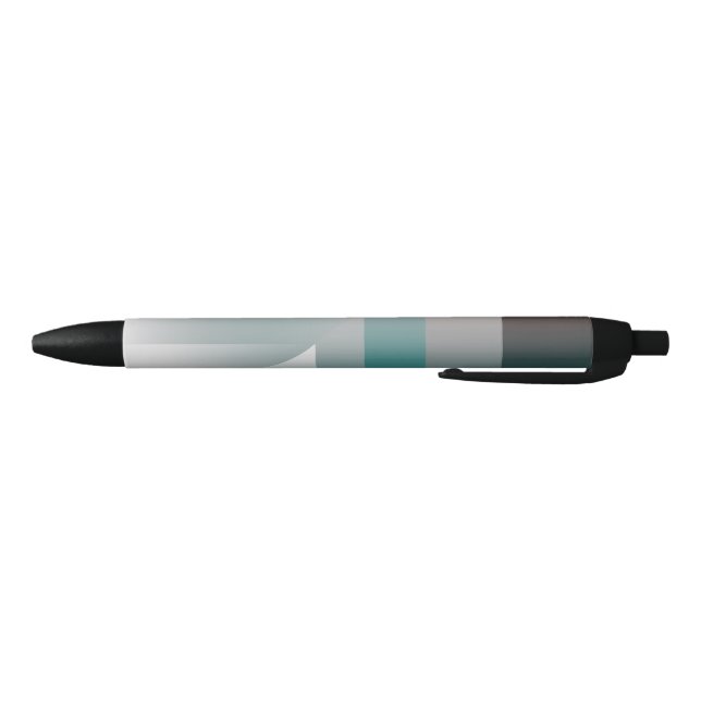 teal burgundy grey triangles black ink pen (Bottom)