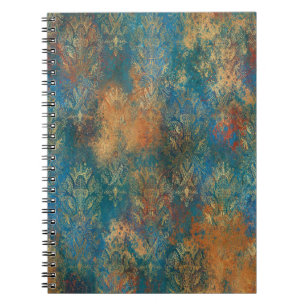 Teal Cooper Patina       Notebook