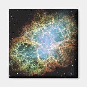 Teal Crab Nebula Magnet
